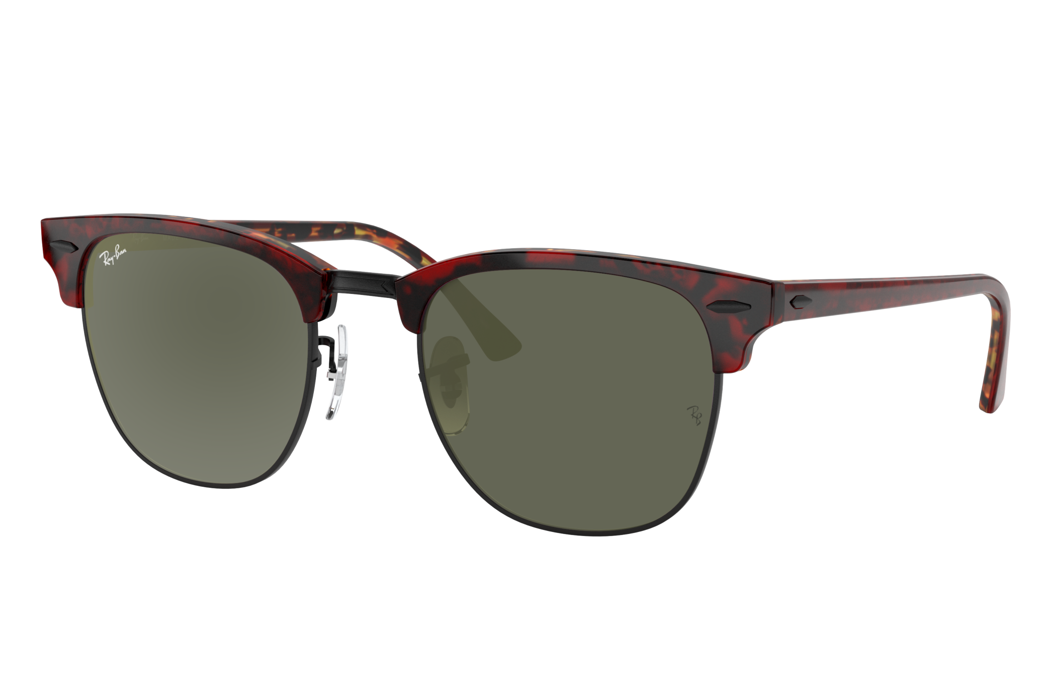 red clubmaster sunglasses