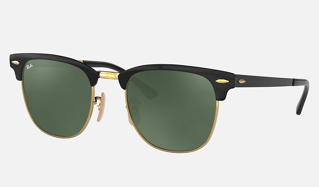 Ray Ban Clubmaster Metal Rb3716 Black Metal Green Prescription Lenses 0rb Ray Ban Uk Ray Ban Clubmaster Metal Rb3716 Black Metal Green Prescription Lenses 0rb Ray Ban Uk