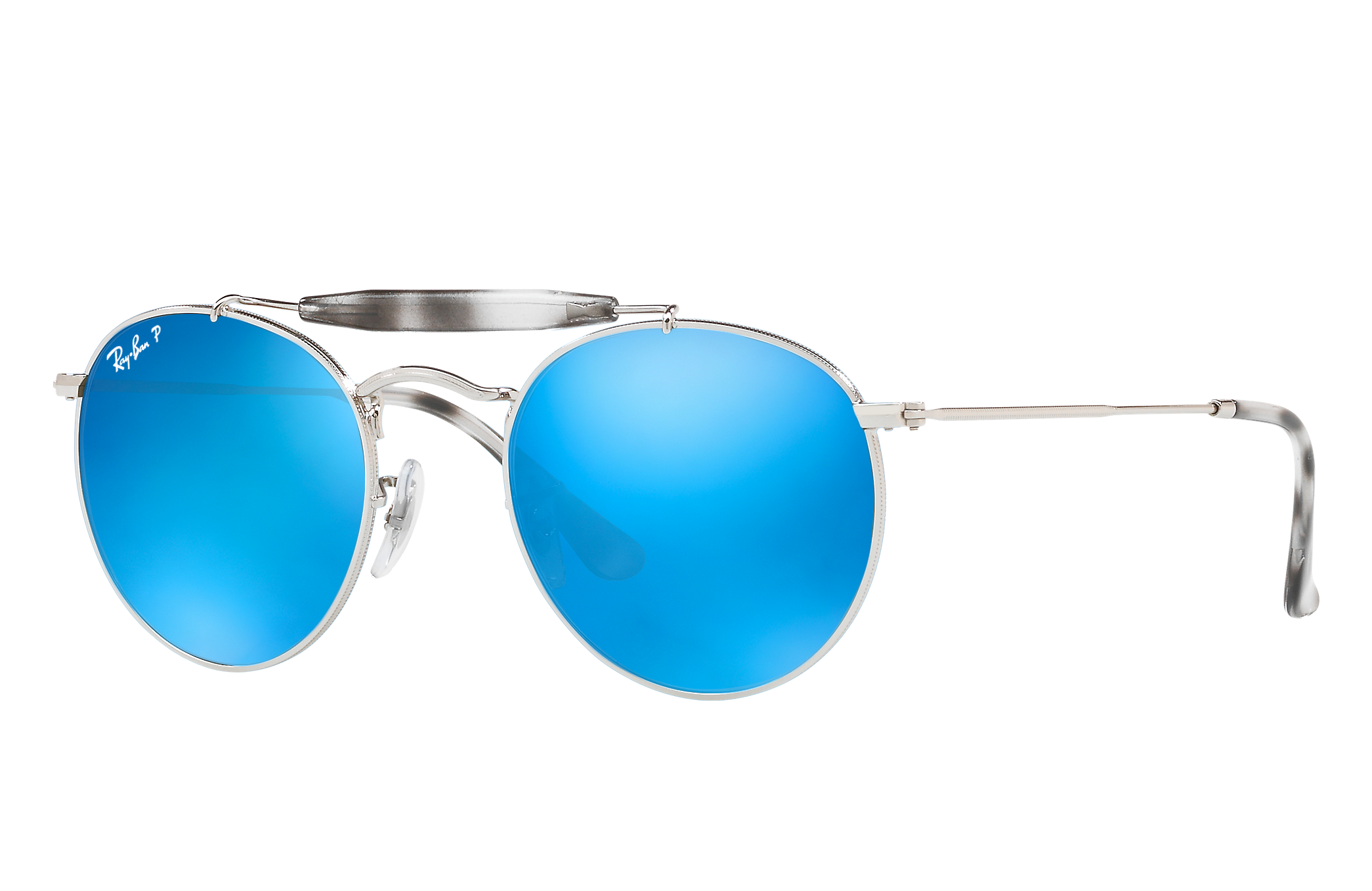 Ray-Ban RB3747 Silver - Metal - Blue 