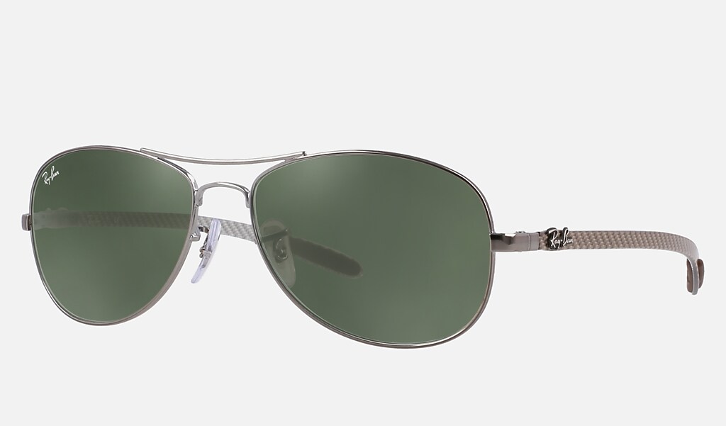 Ray Ban Rb01 Gunmetal Carbon Fibre Green Prescription Lenses Prescription Lenses 0rb 5156 Ray Ban Usa