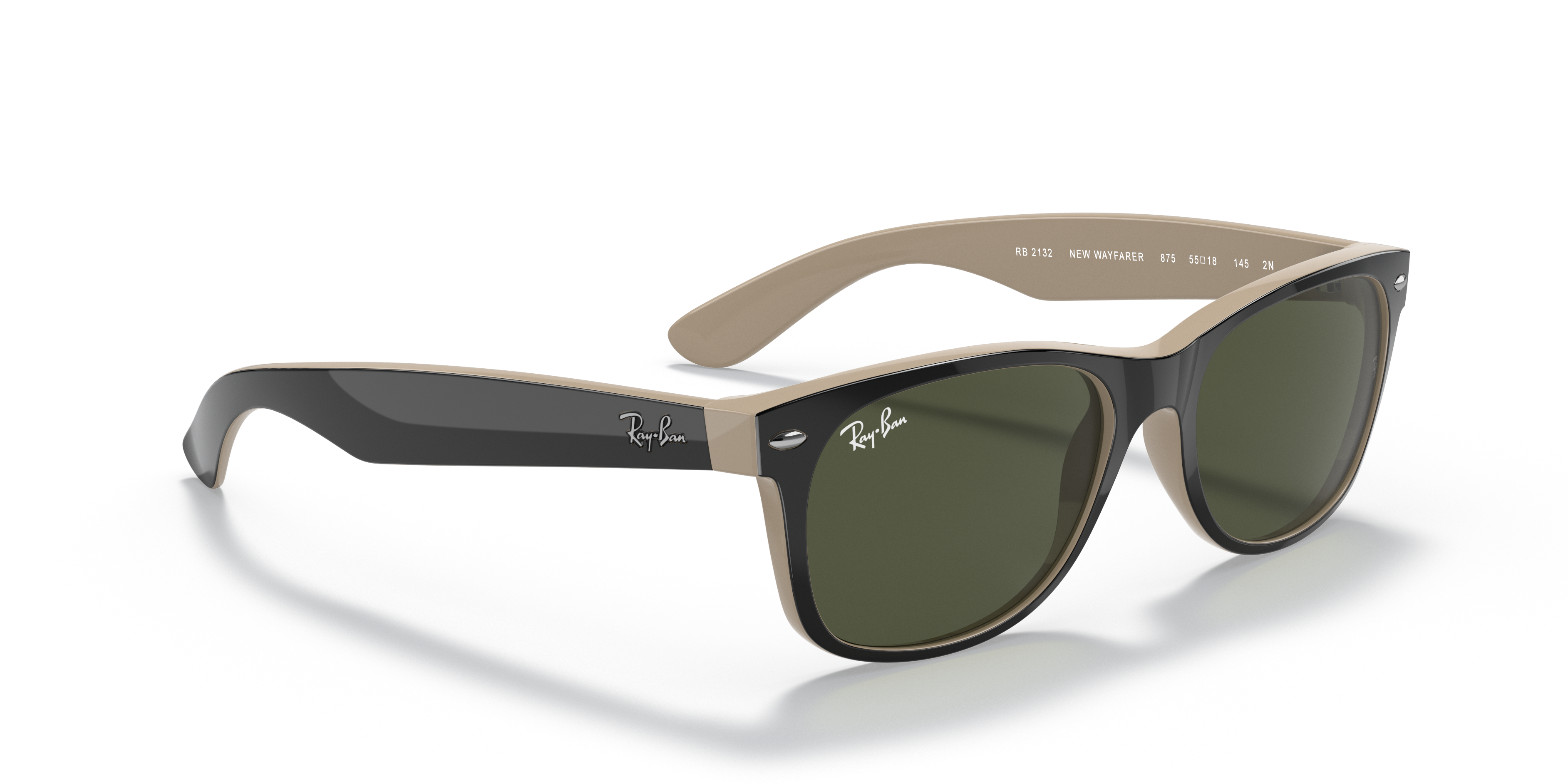 ray ban green and black