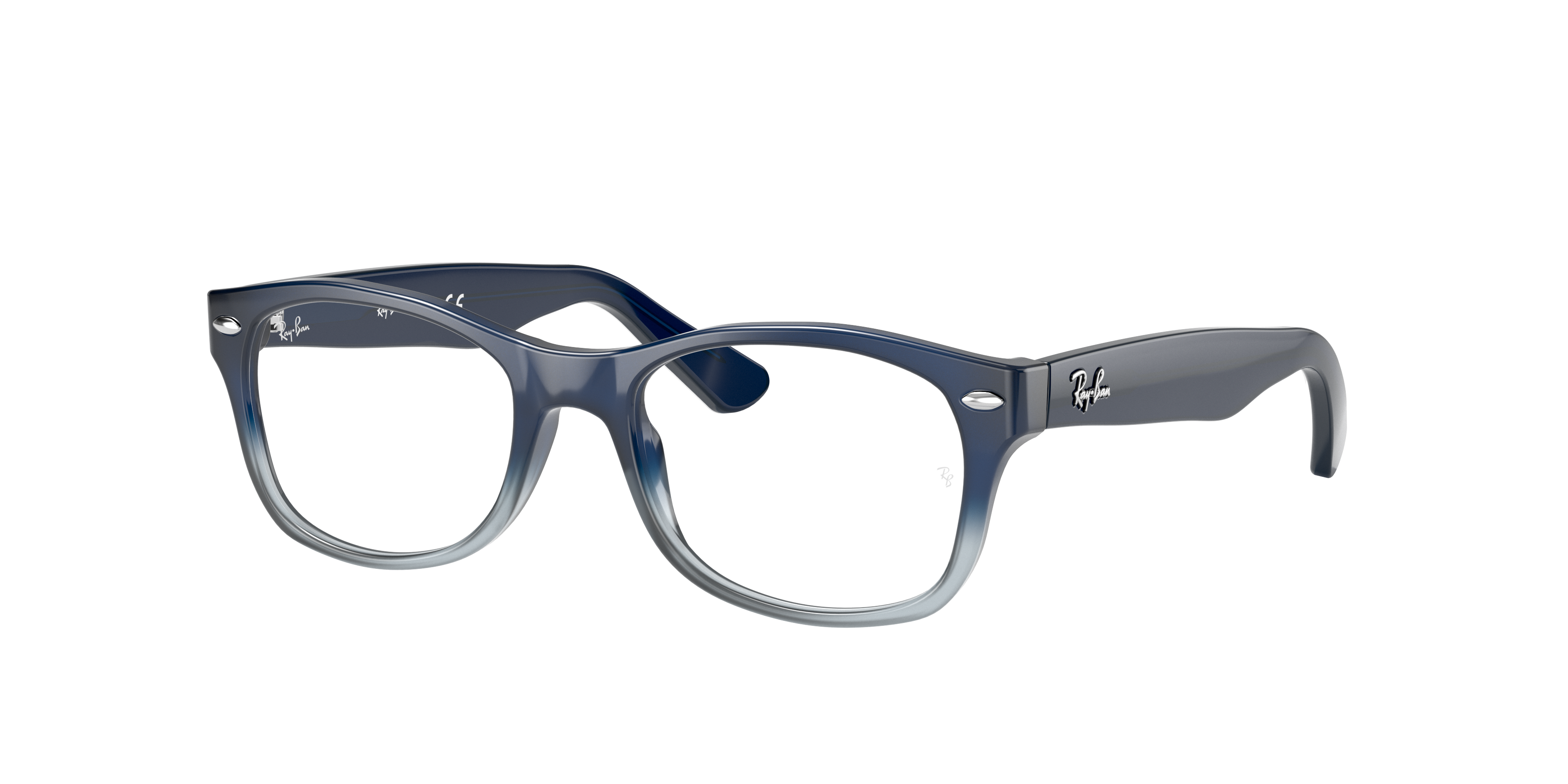 ESW00542 - Pasha de Cartier太阳眼镜 - 抛光镀铂饰面钛金属，蓝色镜片 - 卡地亚