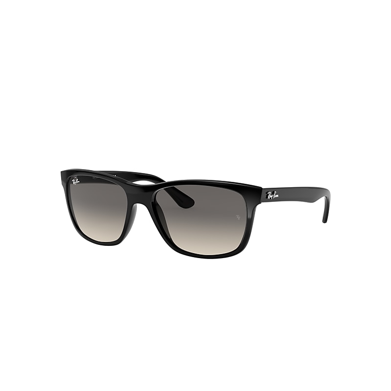 Ray-Ban Rb4181 Sunglasses Black Frame Grey Lenses 57-16