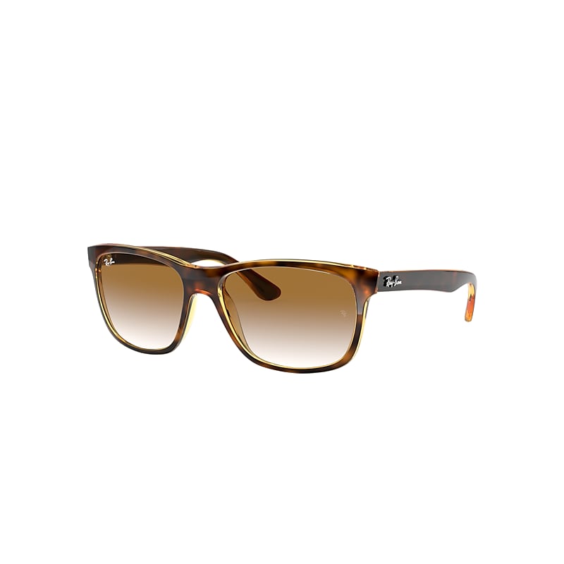 Ray-Ban Rb4181 Sunglasses Light Havana Frame Brown Lenses 57-16