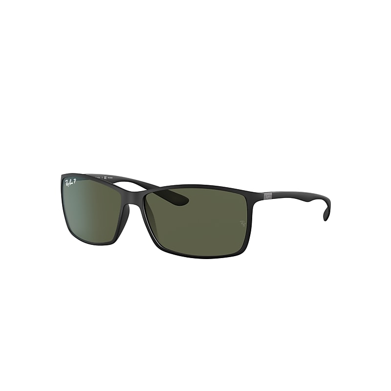 Ray-Ban Rb4179 Sunglasses Black Frame Green Lenses Polarized 62-13