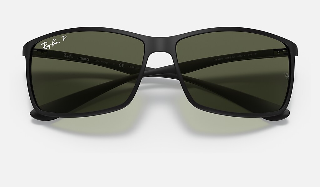 Black Sunglasses in Green and Rb4179 | Ray-Ban®