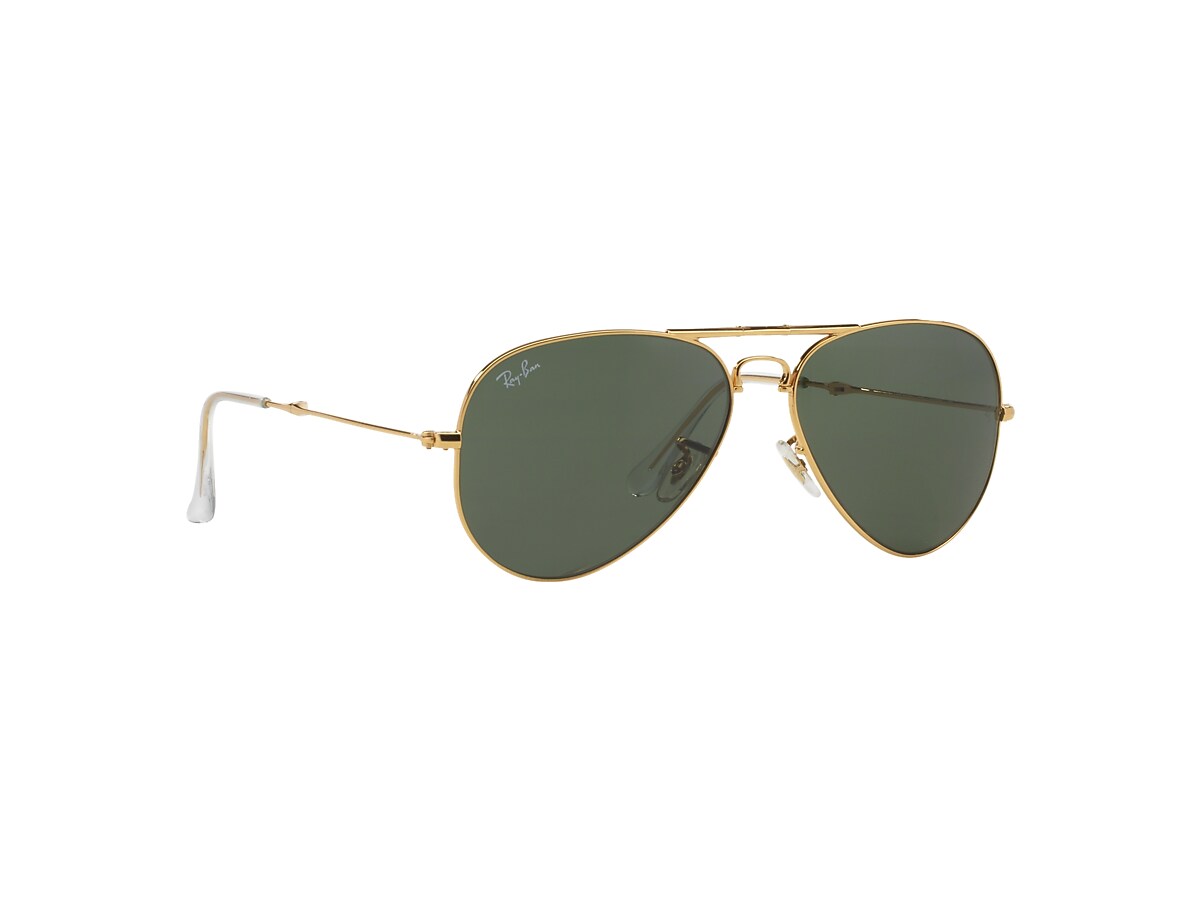 gave astronomi Til meditation AVIATOR FOLDING Sunglasses in Gold and Green - RB3479 | Ray-Ban® EU
