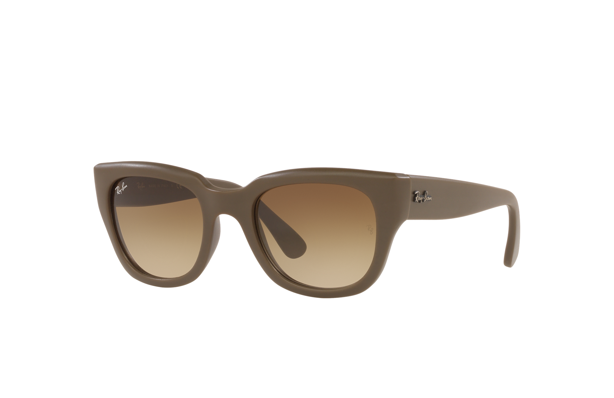 matte brown ray ban sunglasses