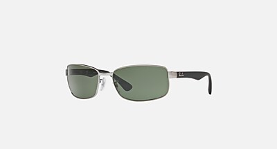RB3478 Sunglasses in Gunmetal and Blue/Grey - RB3478 | Ray-Ban®