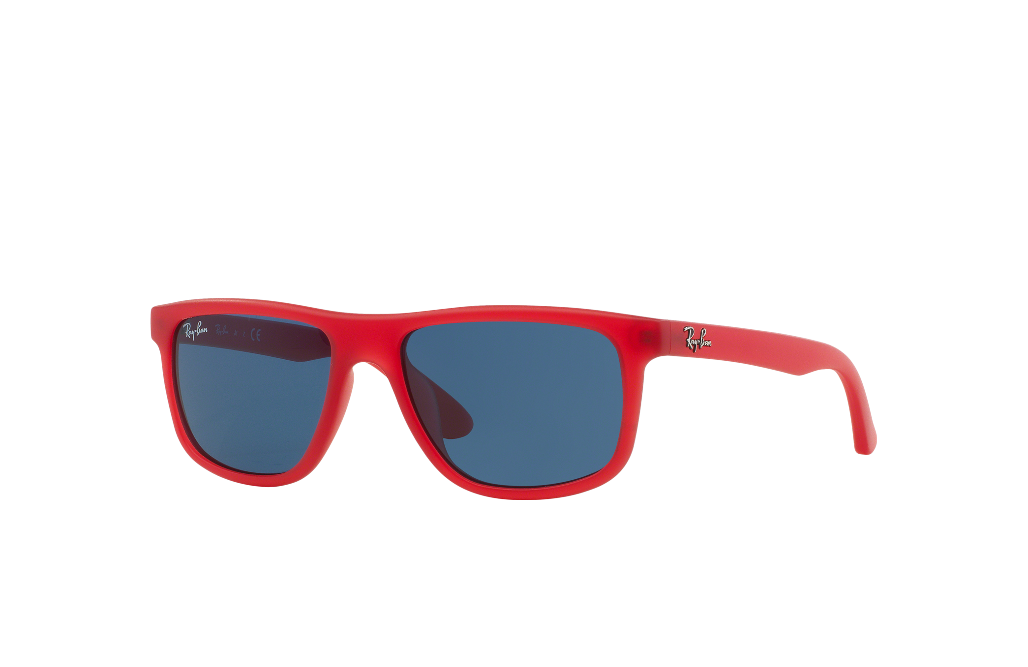 blue and red ray bans