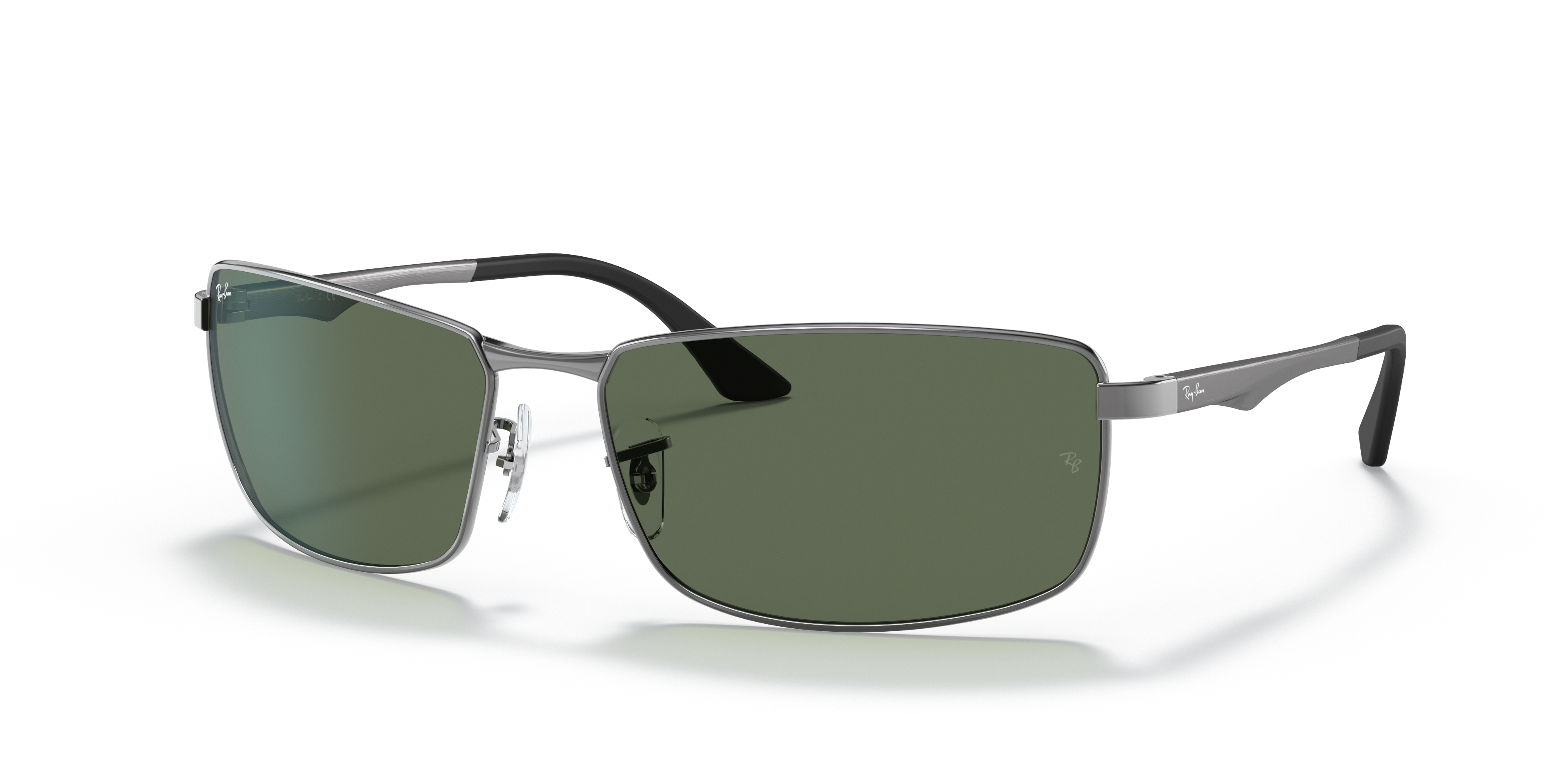 Rb3498 Sunglasses in Gunmetal and Green | Ray-Ban®