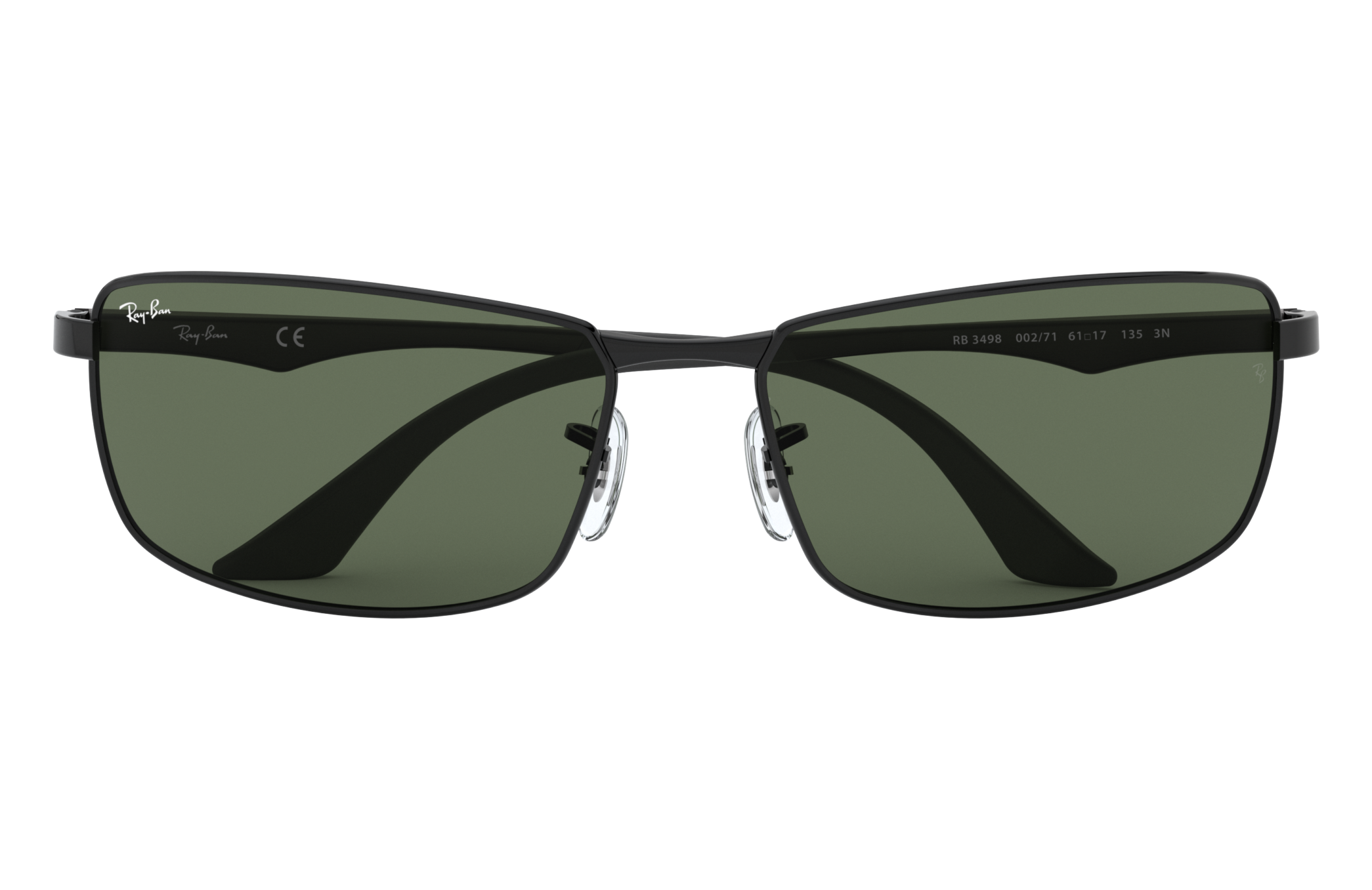 Rb3498 Sunglasses in Black and Green | Ray-Ban®