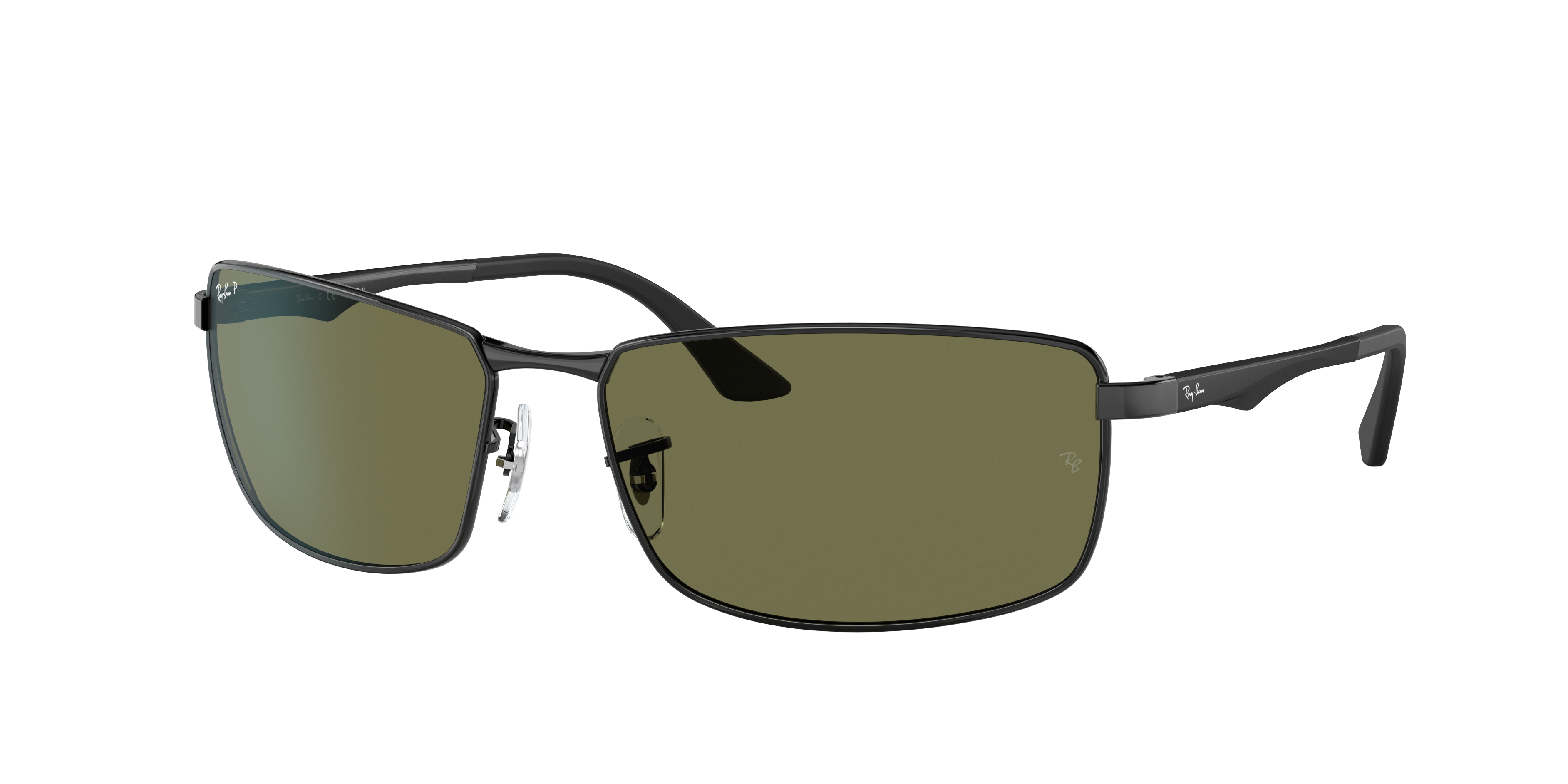 Rb3498 Sunglasses in Black and Green | Ray-Ban®