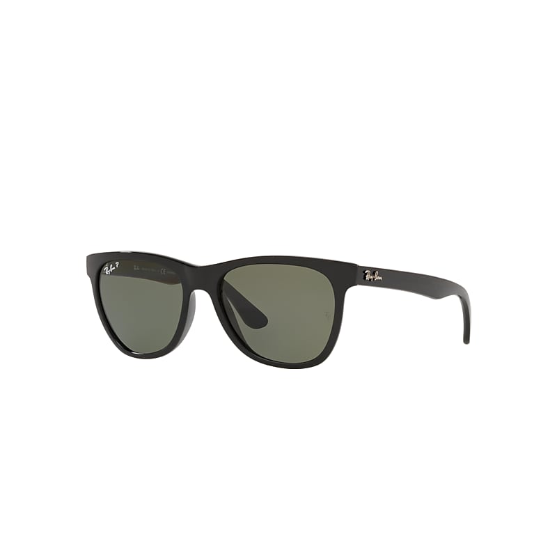 Ray-Ban Rb4184 Sunglasses Black Frame Green Lenses Polarized 54-17