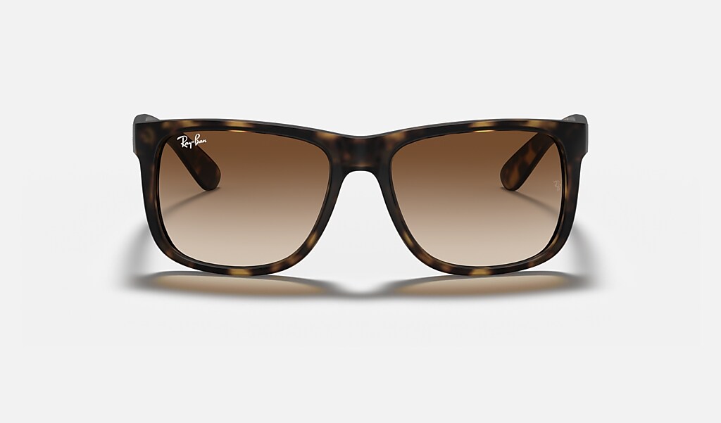 Justin Classic Sunglasses in Tortoise and Brown | Ray-Ban®