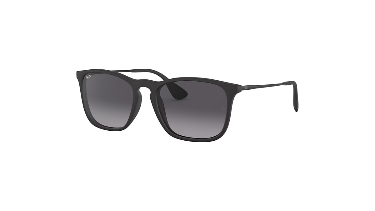 Tienda Pantano Comparación Gafas de Sol Chris en Negro y Gris | Ray-Ban®