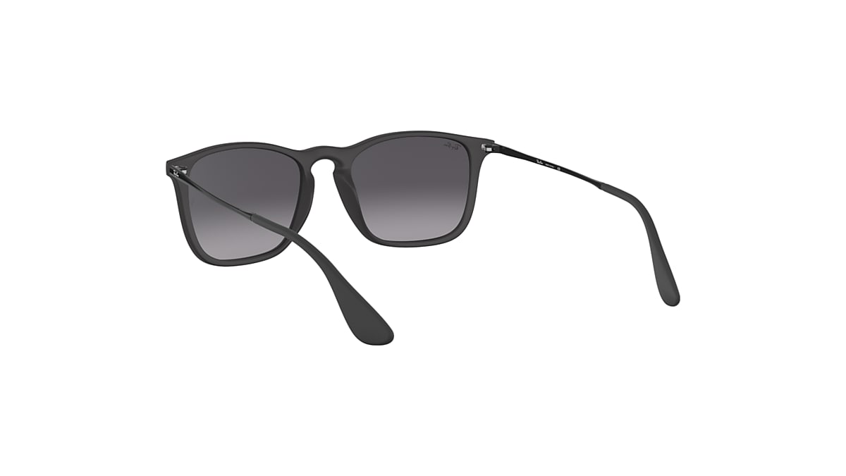 Actor ampliar busto CHRIS Sunglasses in Black and Grey - RB4187 | Ray-Ban® US