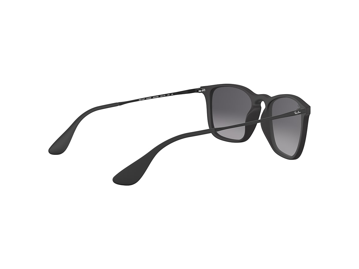 CHRIS Sunglasses in Black and Grey RB4187 Ray Ban US