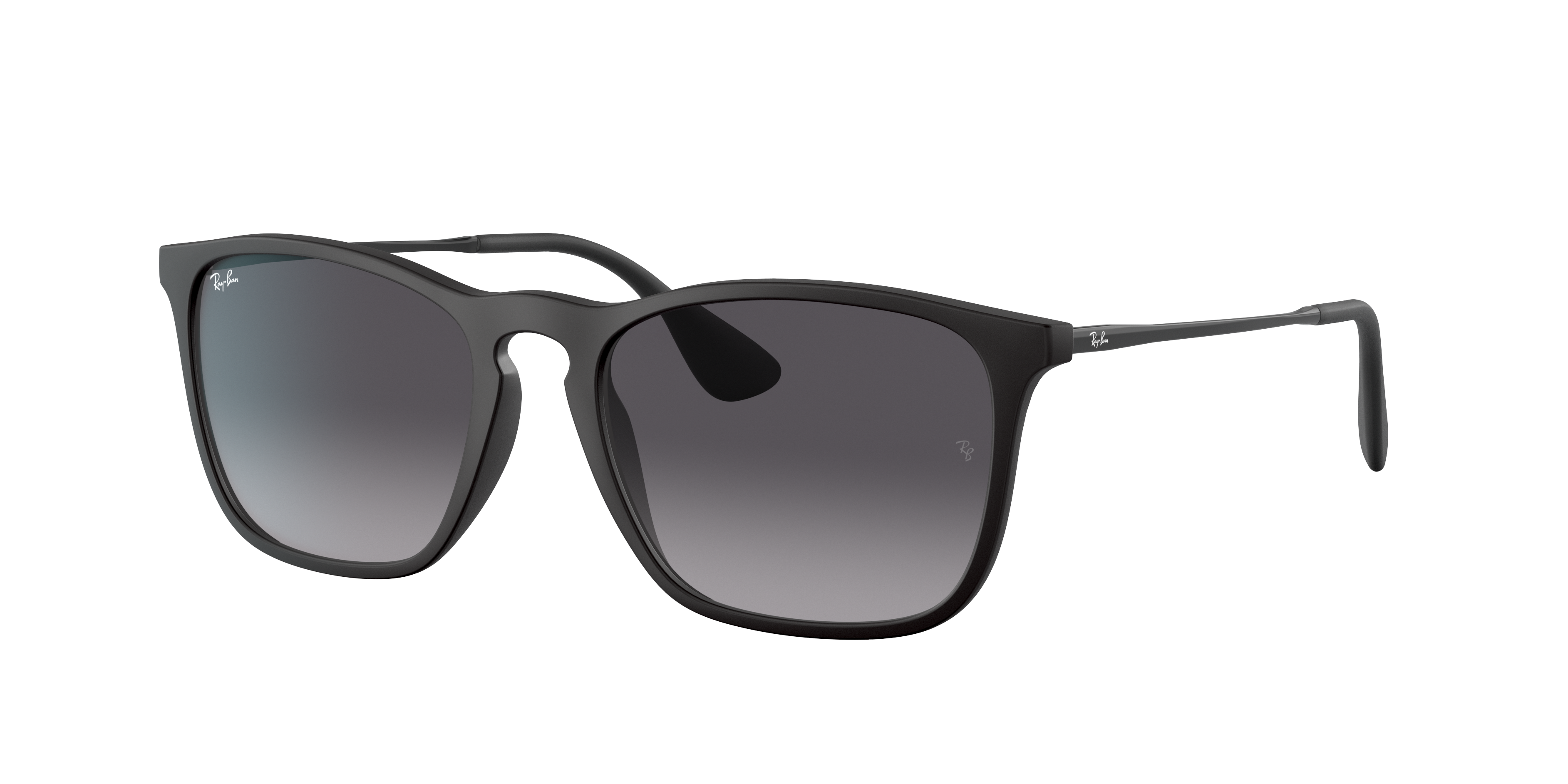 Pogo stick jump Eight Distract Chris Sunglasses in Black and Grey | Ray-Ban®