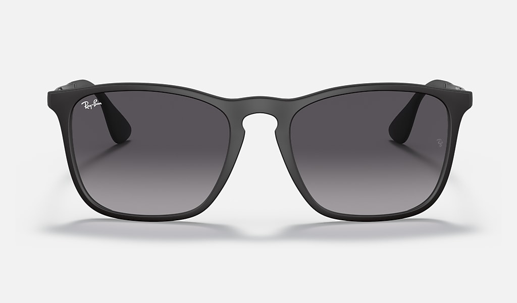 Chris Sunglasses in Black Grey Ray-Ban®