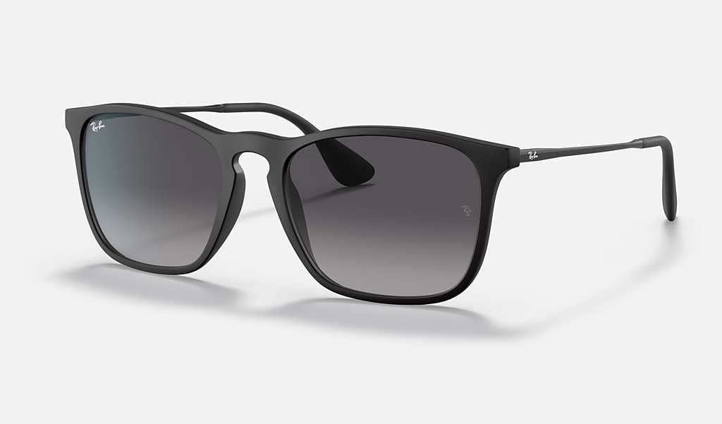 Chris Sunglasses in Black and Grey | Ray-Ban®