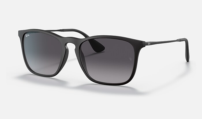 CHRIS Sunglasses in Black and Grey - RB4187 | Ray-Ban® US