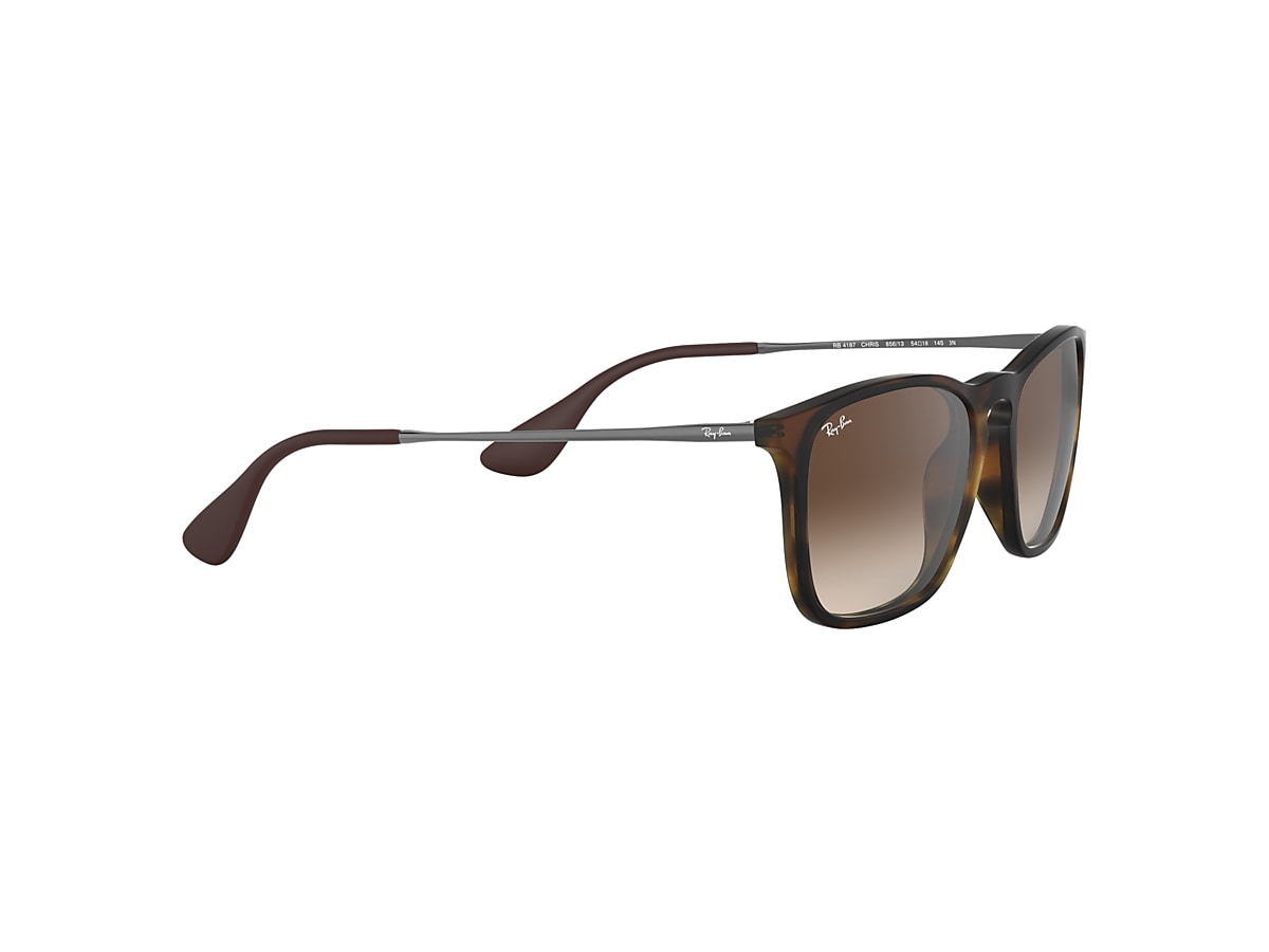 CHRIS Sunglasses in Havana and Brown - RB4187 | Ray-Ban® US