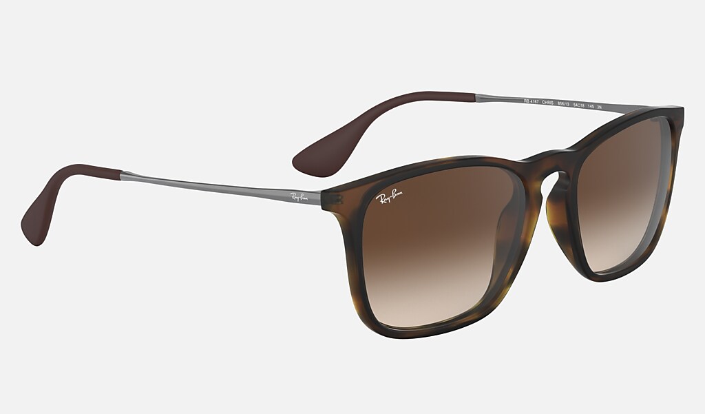 Clunky Bakery Decent Chris Sunglasses in Tortoise and Brown | Ray-Ban®