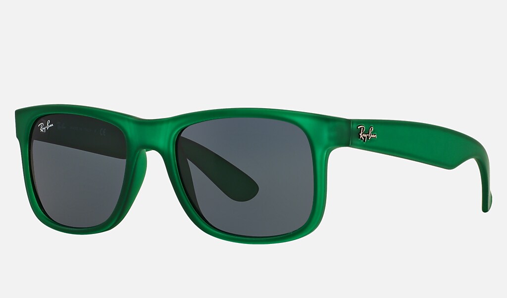 Justin Color Mix Sunglasses in Green and Grey | Ray-Ban®