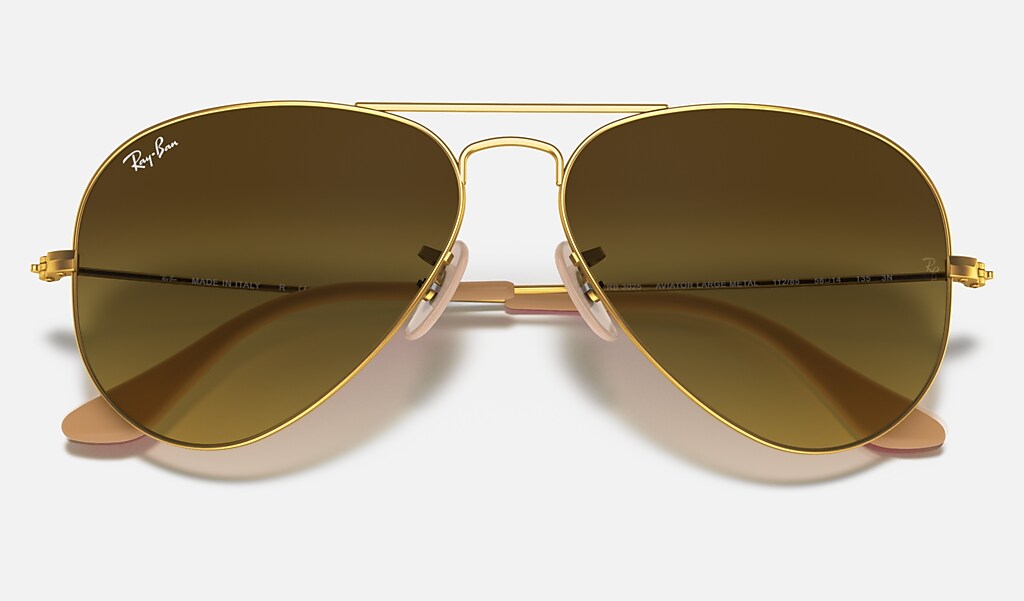 blue gradient pink polarized ray ban