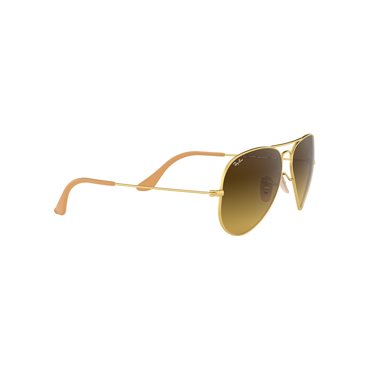 AVIATOR GRADIENT Sunglasses in Gold and Brown Gradient AVIATOR GRADIENT Sunglasses in Gold and Brown Gradient