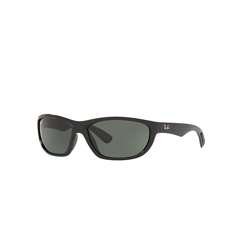 Ray-Ban Rb4188 Sunglasses Black Frame Green Lenses 63-17
