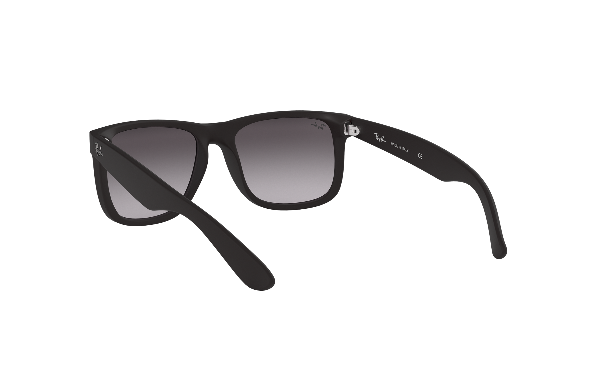 Justin Classic Sunglasses in Black and Grey | Ray-Ban®