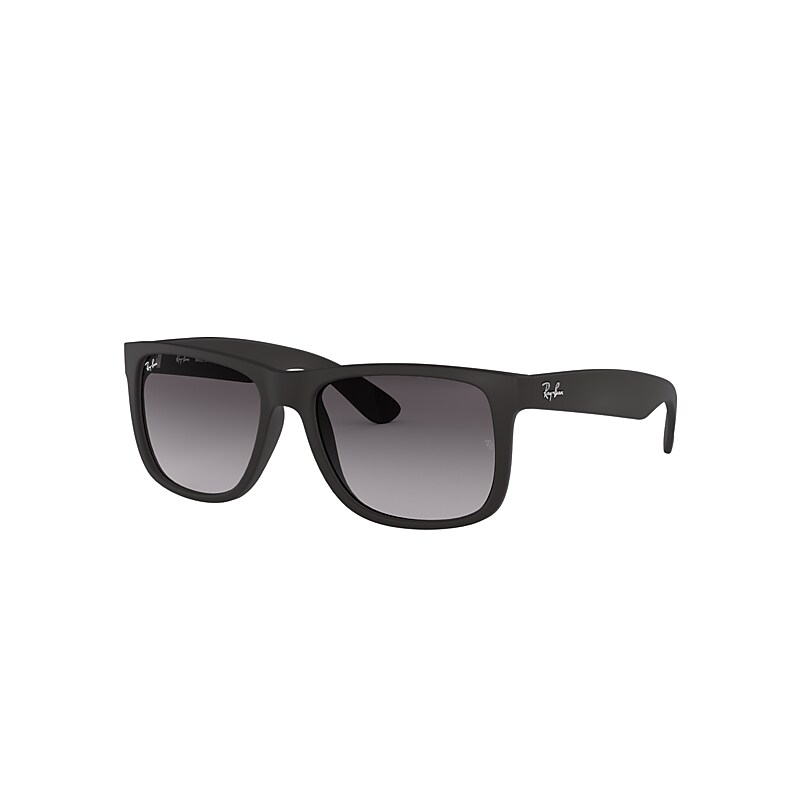 Ray-Ban Justin Classic Sunglasses Black Frame Grey Lenses 50-16