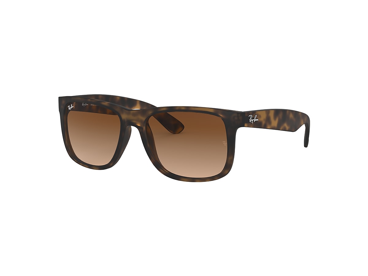 JUSTIN CLASSIC in Havana and Dark Brown RB4165 | Ray-Ban®