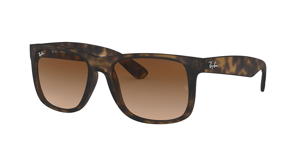 partij Expertise Kust Justin Classic Sunglasses in Havana and Dark Brown - RB4165 | Ray-Ban® US