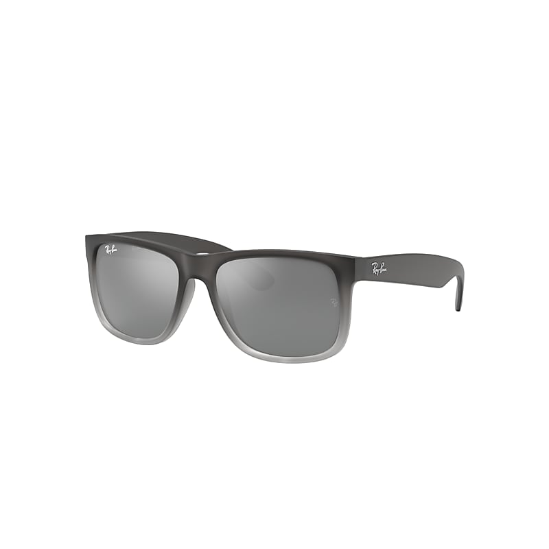 Ray-Ban Justin Classic Sunglasses Grey Frame Grey Lenses 51-16