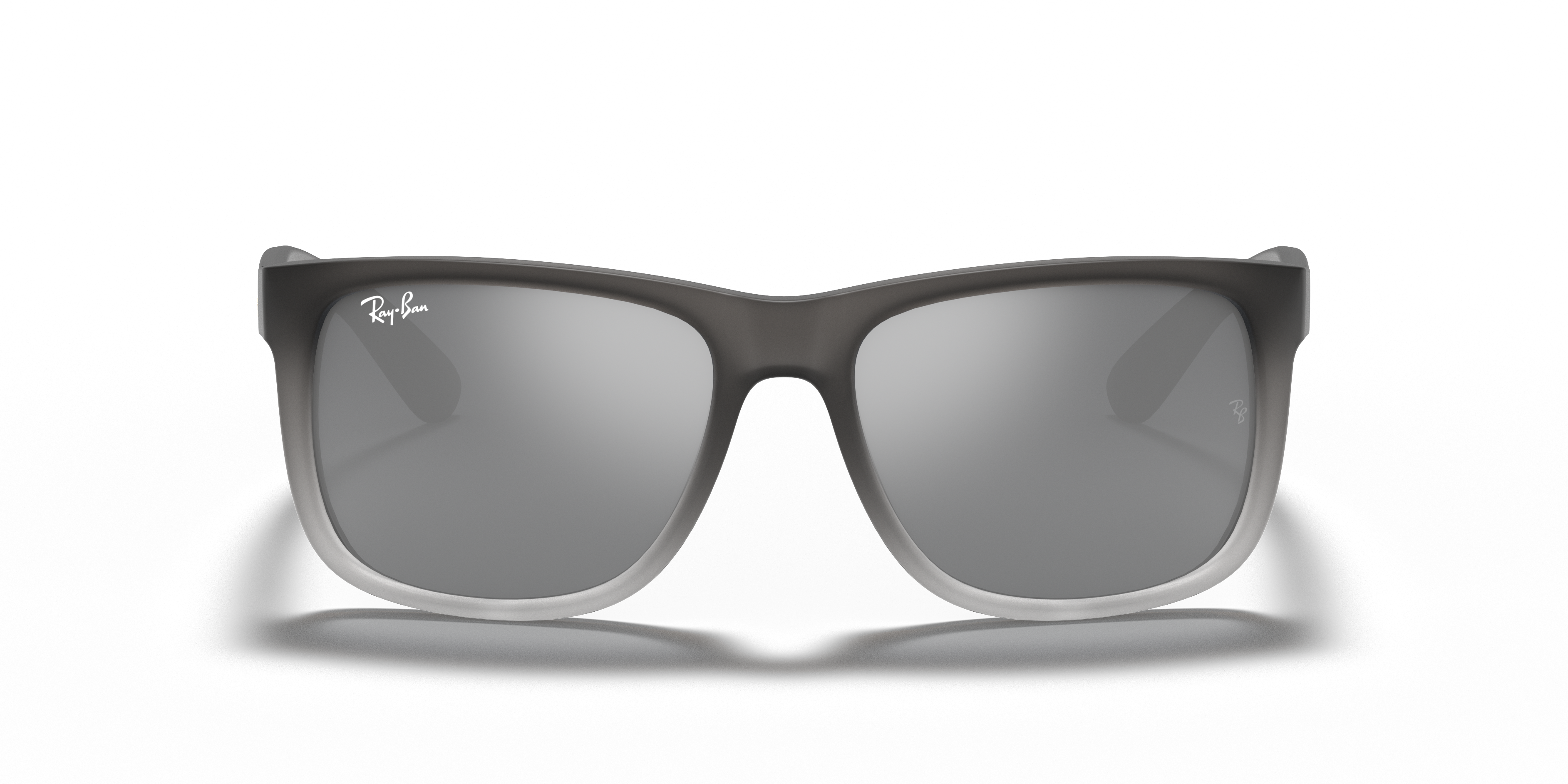 ray ban justin matte grey