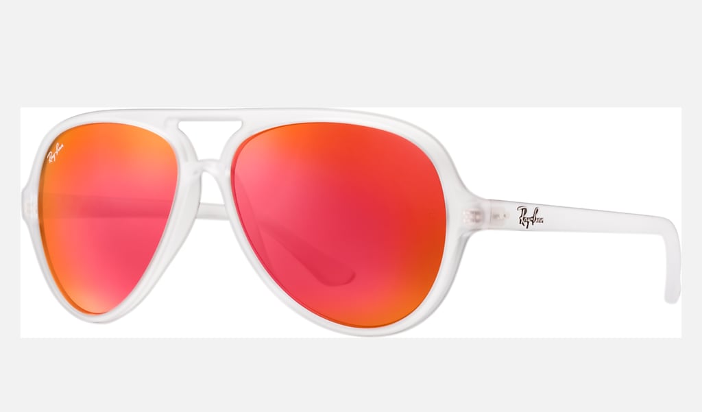 Cats 5000 Sunglasses in Transparent and Orange | Ray-Ban®