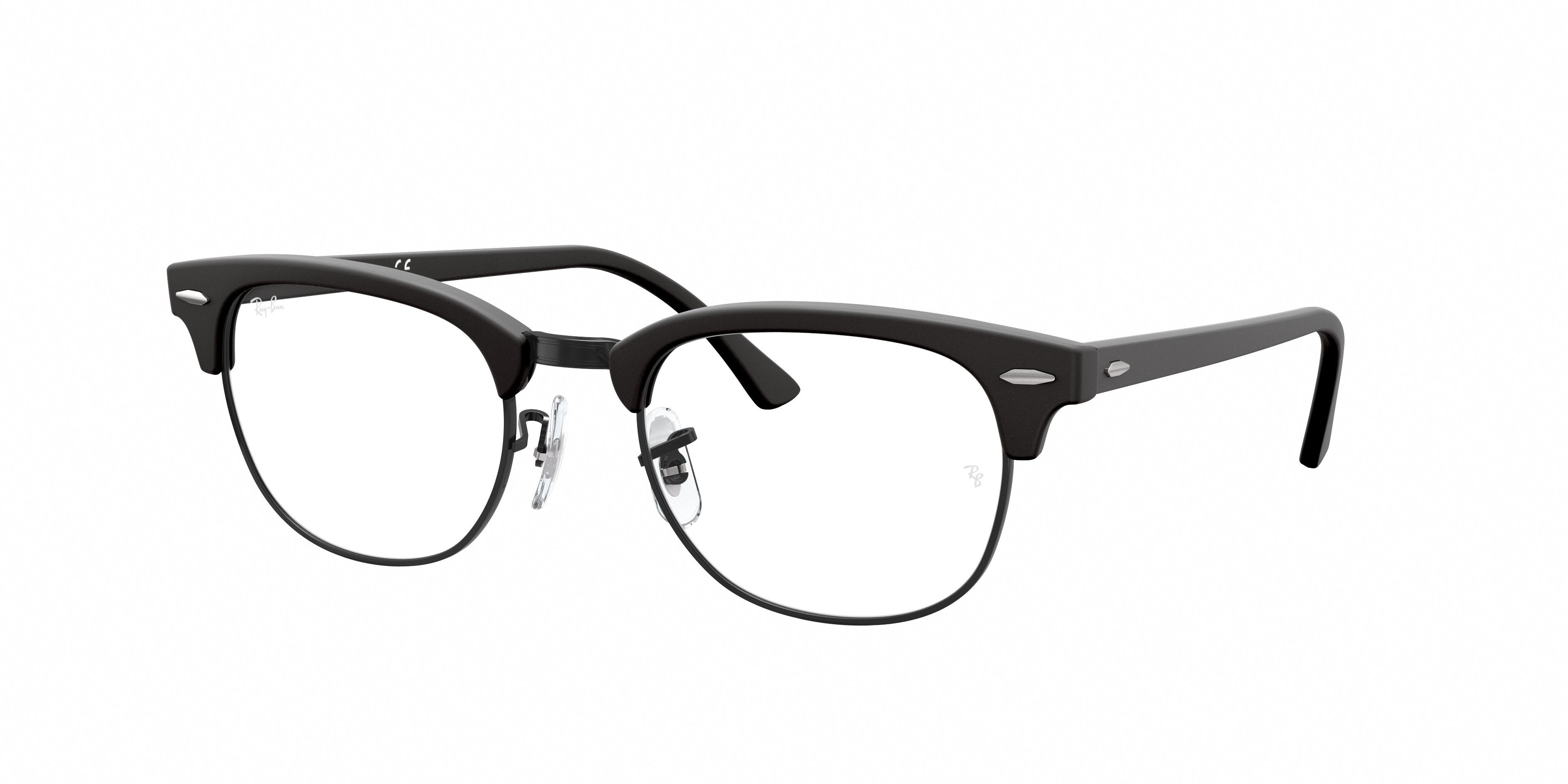 Knooppunt klep is er Clubmaster Optics Eyeglasses with Black Frame | Ray-Ban®