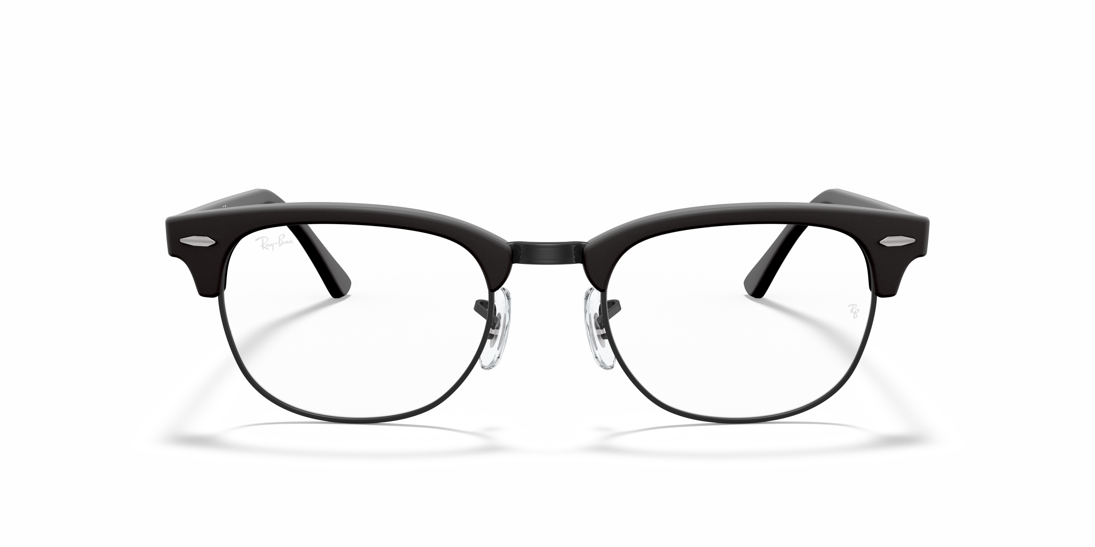 Clubmaster Optics Eyeglasses with Black Frame | Ray-Ban®