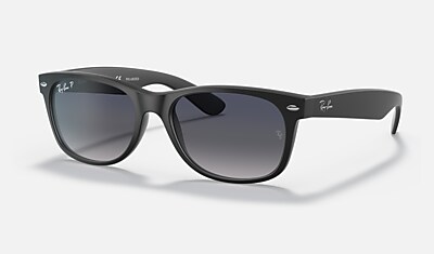 NEW WAYFARER CLASSIC Sunglasses in Black and Green - RB2132 | Ray