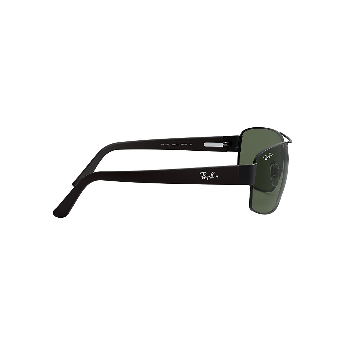Óculos de Sol RB3503 em Preto e Verde G-15 - RB3503L | Ray