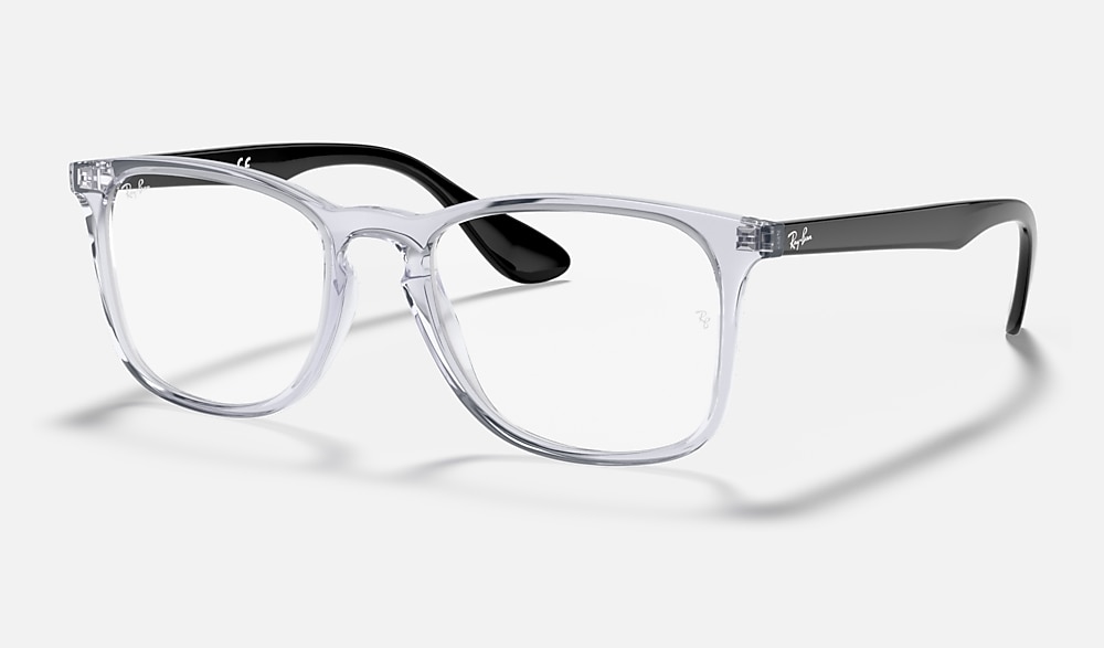 Rb7074 Optics Eyeglasses with Transparent Frame | Ray-Ban®