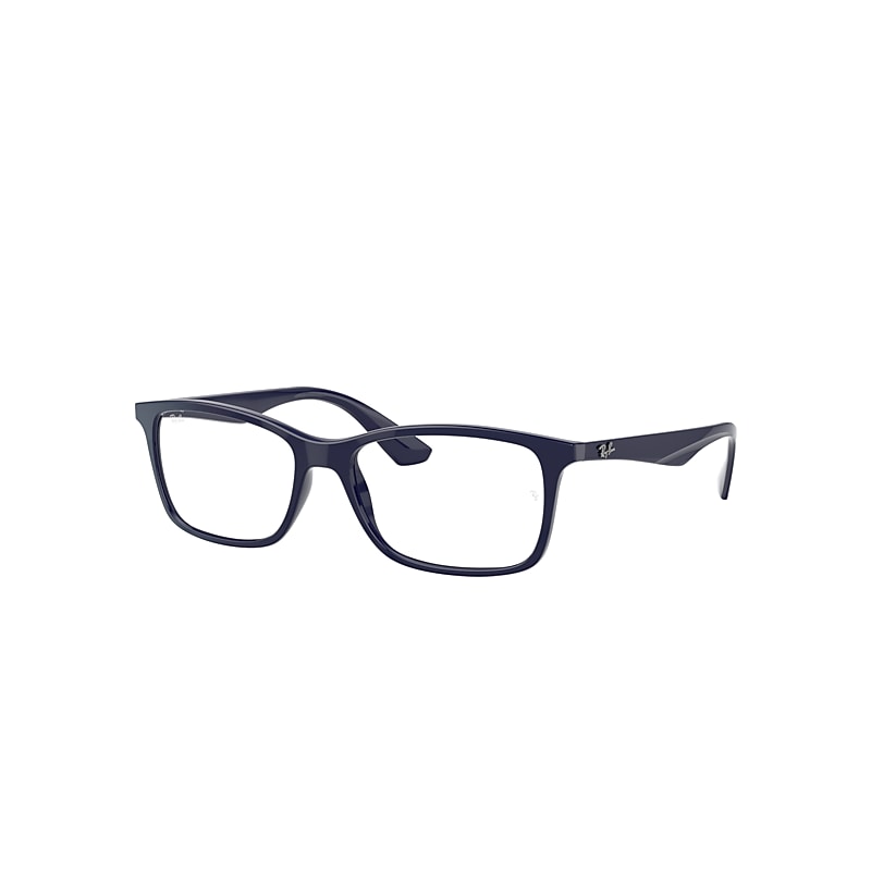Ray-Ban Rb7047 Optics Eyeglasses Gold Frame Clear Lenses Polarized 54-17