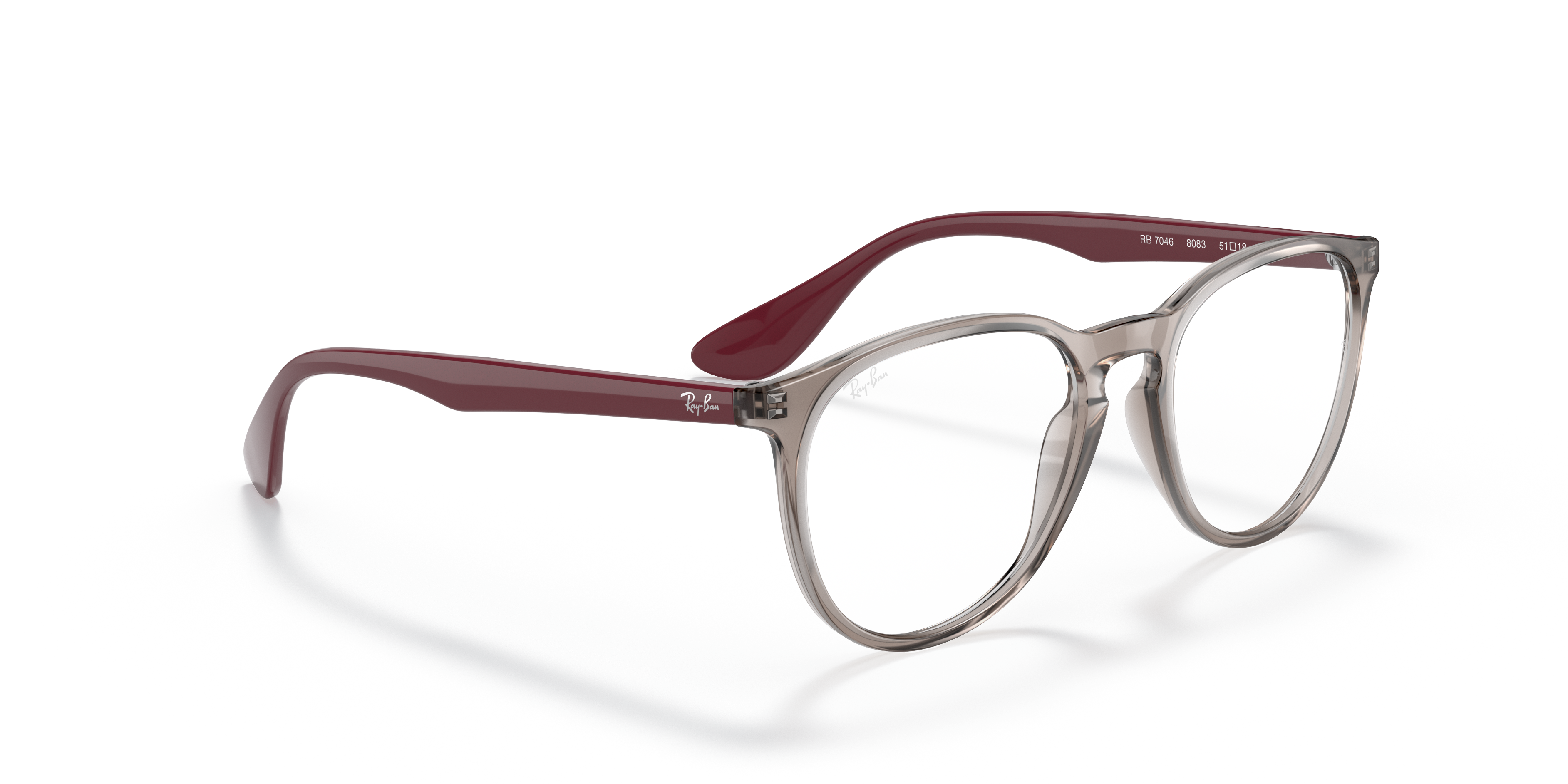 ray ban erika optics tortoise