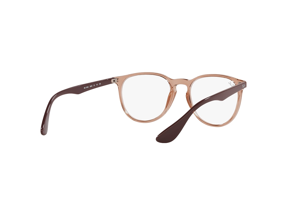 ERIKA OPTICS Eyeglasses with Light Brown Frame - RB7046 | Ray 