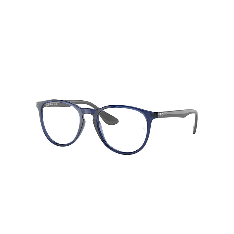 Ray-Ban Erika Optics Eyeglasses Grey Frame Clear Lenses Polarized 51-18