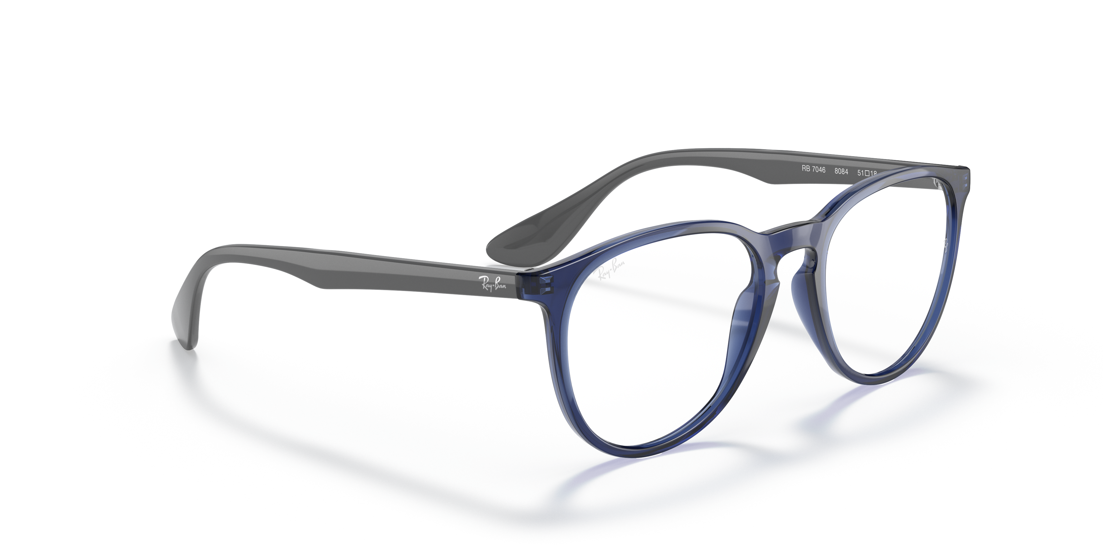 Erika Optics Occhiali da Vista Blu Trasparente con montatura | Ray-Ban®