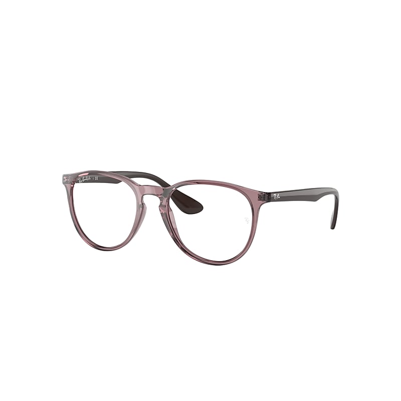 Ray-Ban Erika Optics Eyeglasses Brown Frame Clear Lenses 51-18